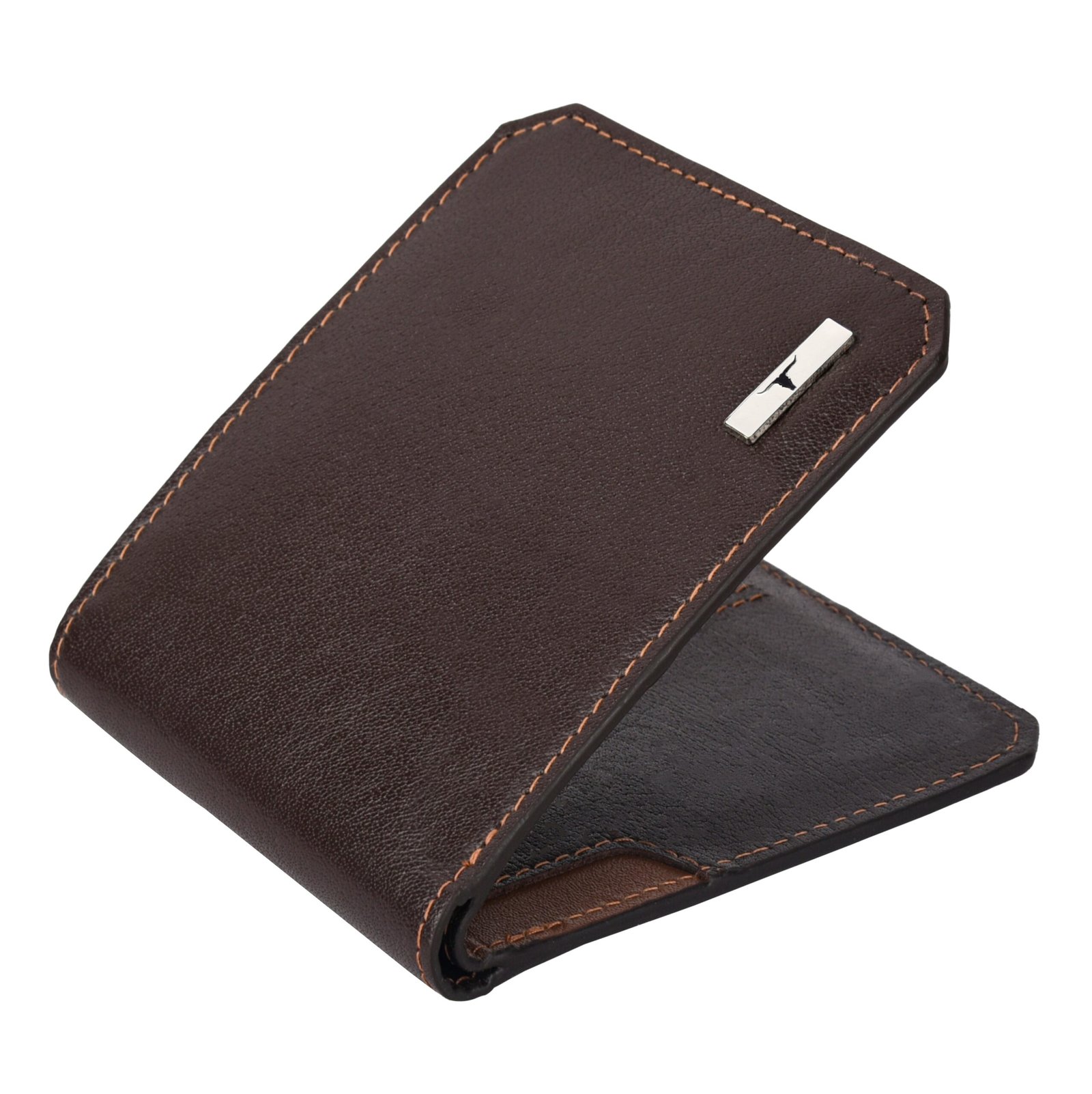 IndiFash Tyson Leather Wallet for Men - Brown/Cognac 2