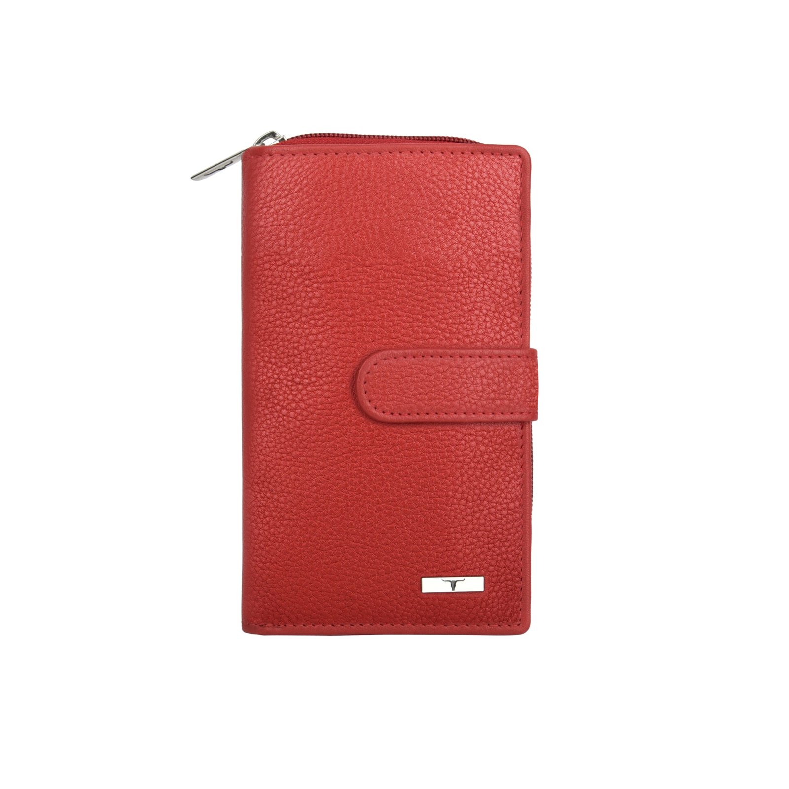 IndiFash Stella Leather Wallet for Women - Red 2