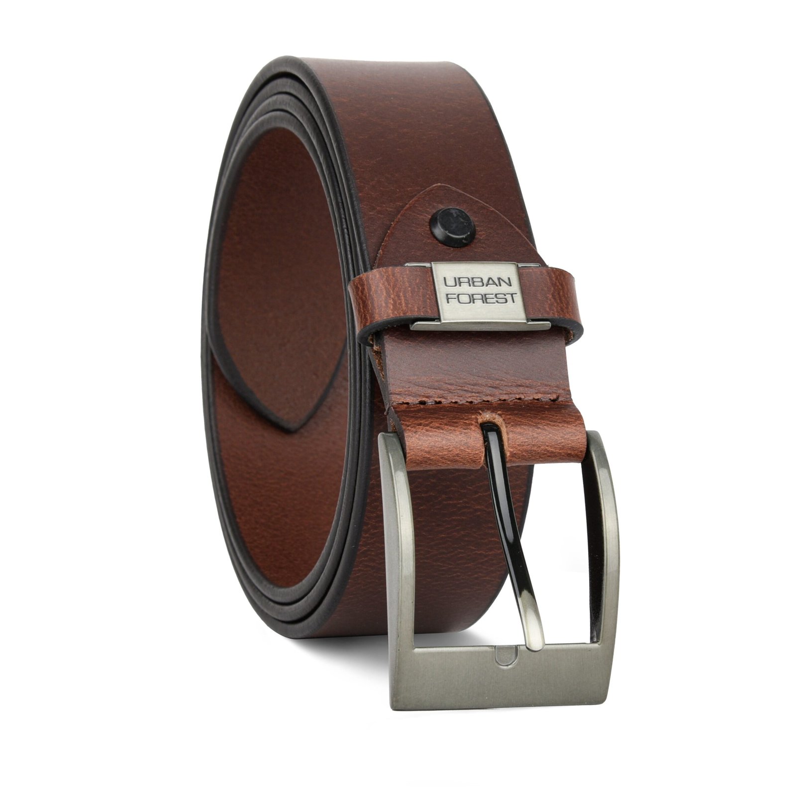 IndiFash Finn Casual Leather Belt for Men - Brown