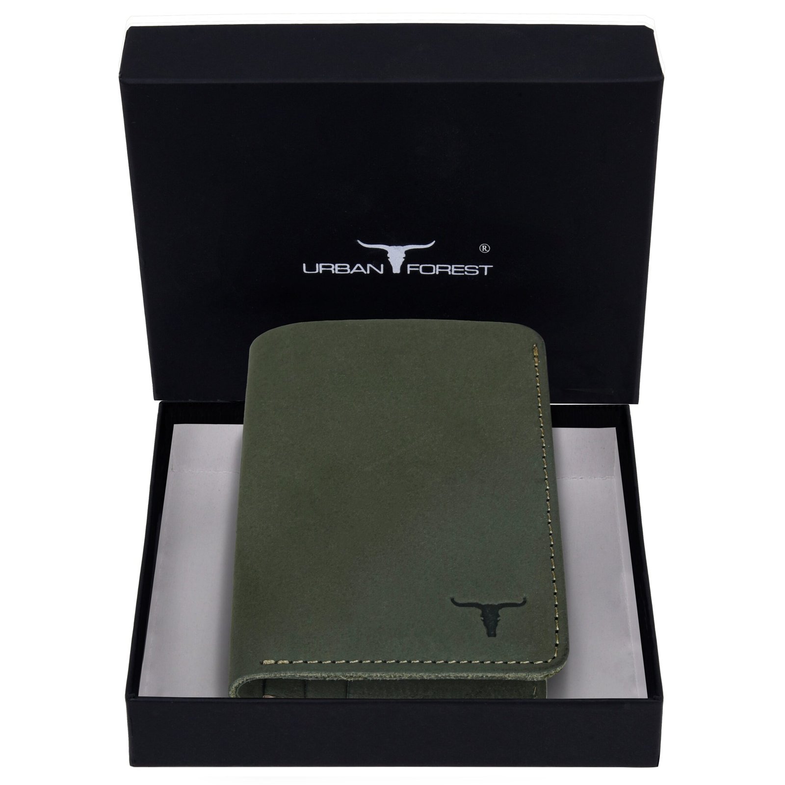 IndiFash Joe Leather Wallet for Men - Vintage Green