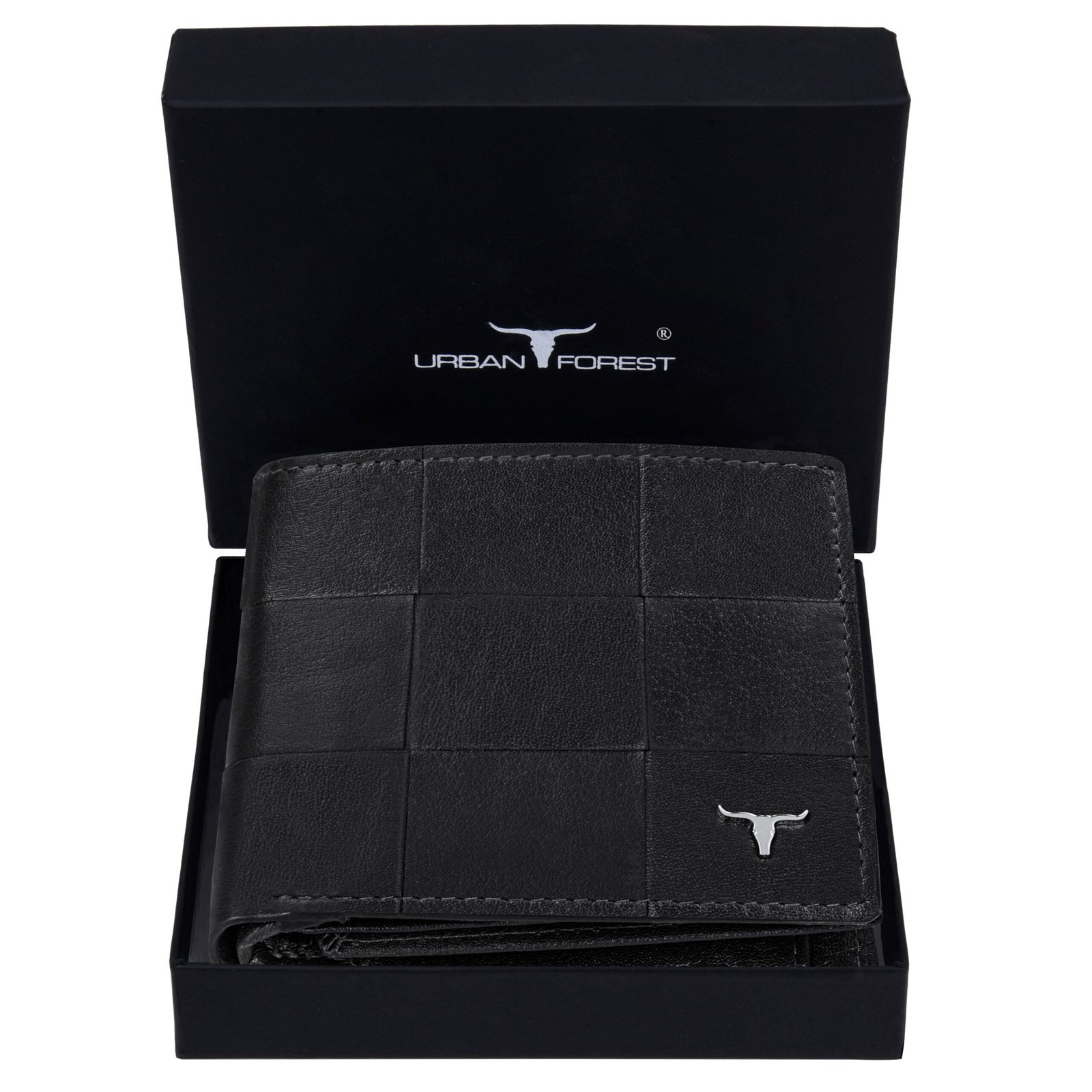 IndiFash Miles Leather Wallet for Men - Black