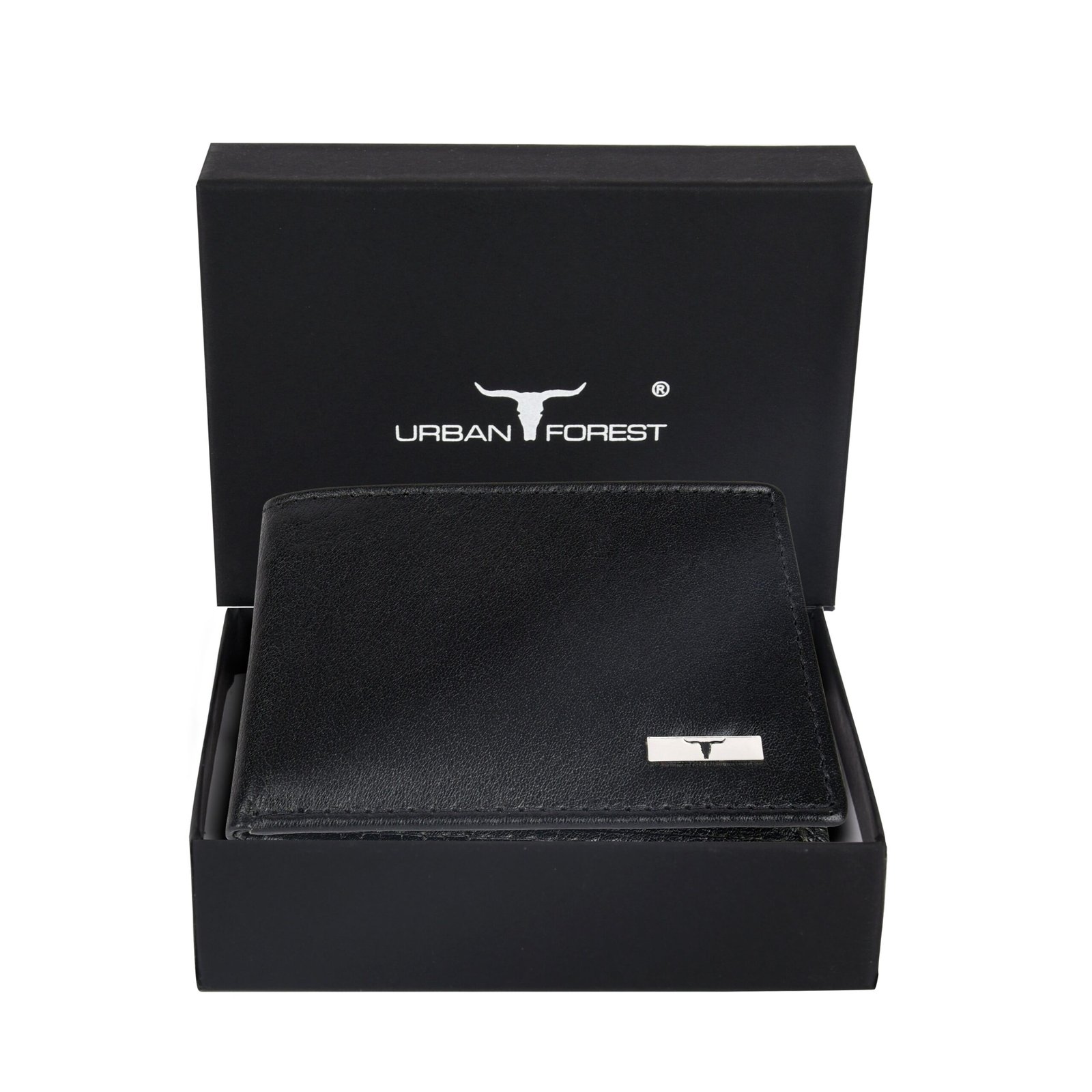 IndiFash Fred Leather Wallet for Men - Aniline Black