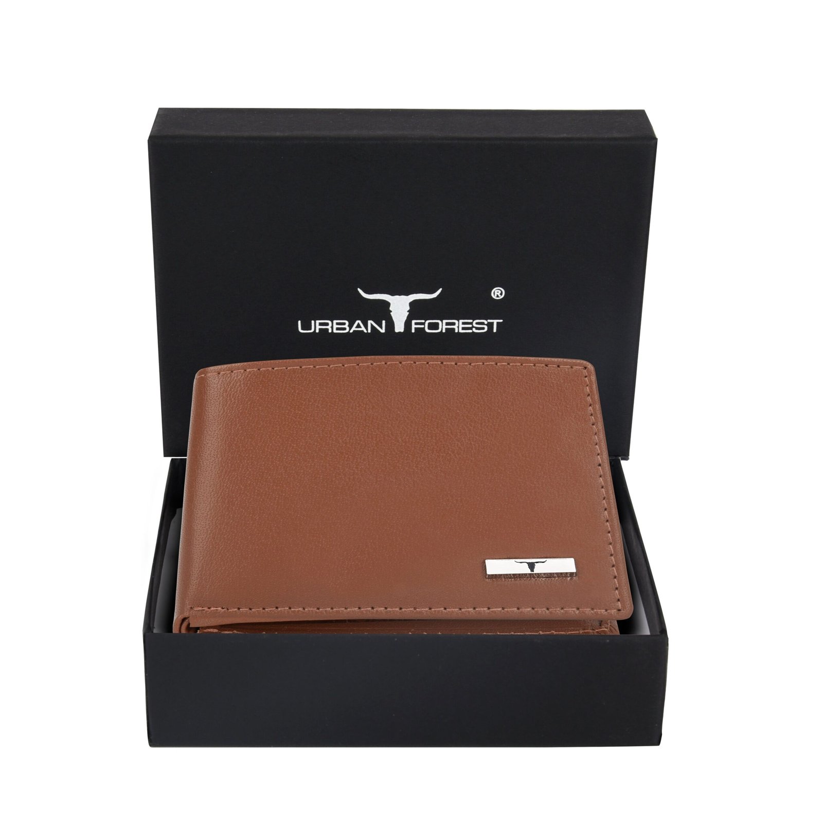 IndiFash Fred Leather Wallet for Men  -Aniline Cognac