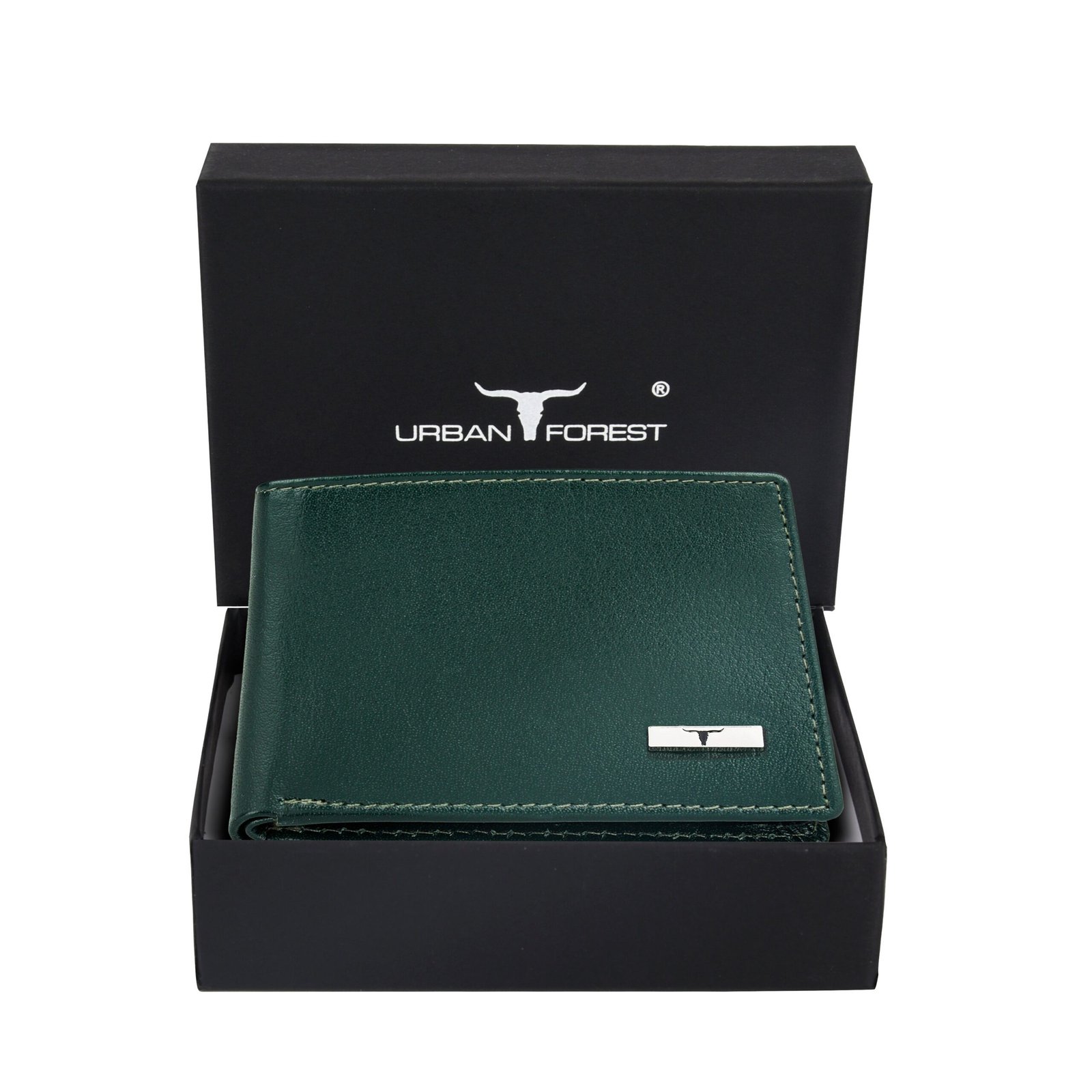 IndiFash Fred Leather Wallet for Men - Aniline Green