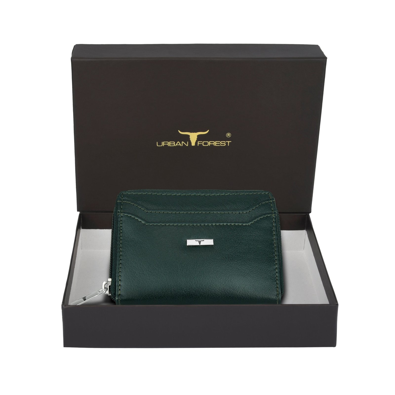 IndiFash Claire Leather Wallet for Women - Aniline Green