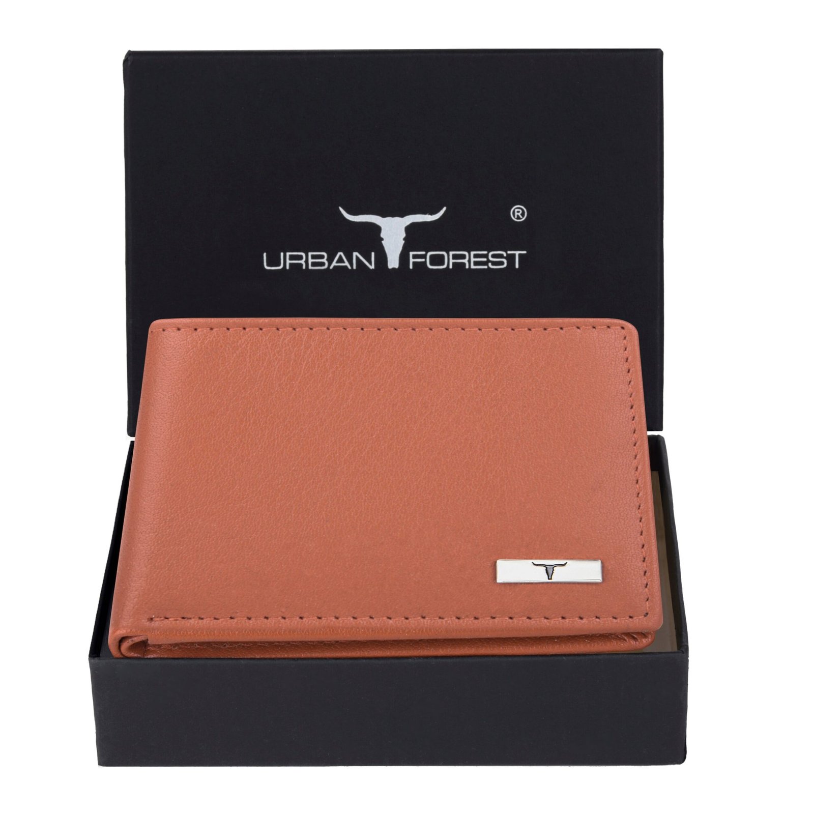 IndiFash Fred Leather Wallet for Men - Aniline Rust
