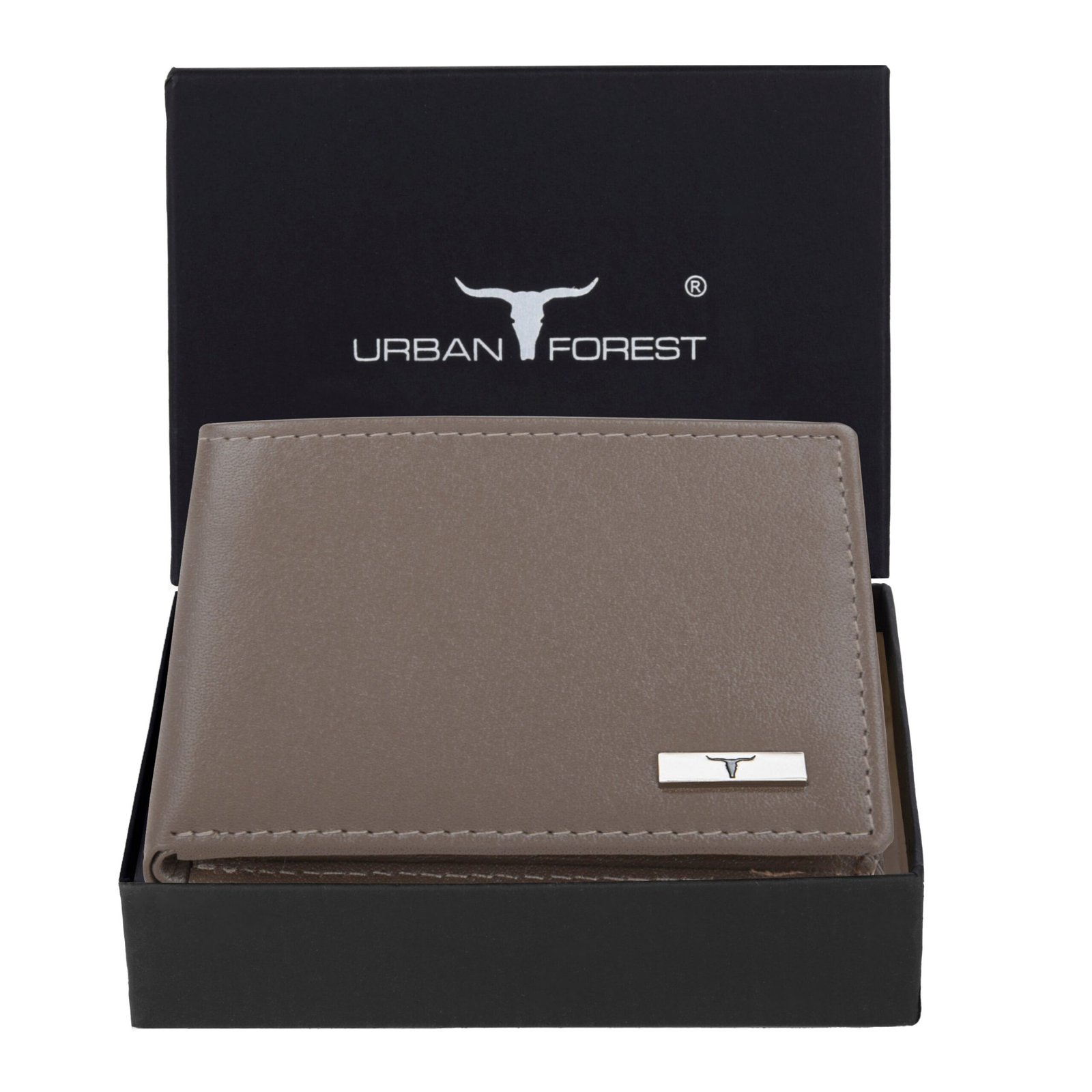 IndiFash Fred Leather Wallet for Men - Aniline Taupe
