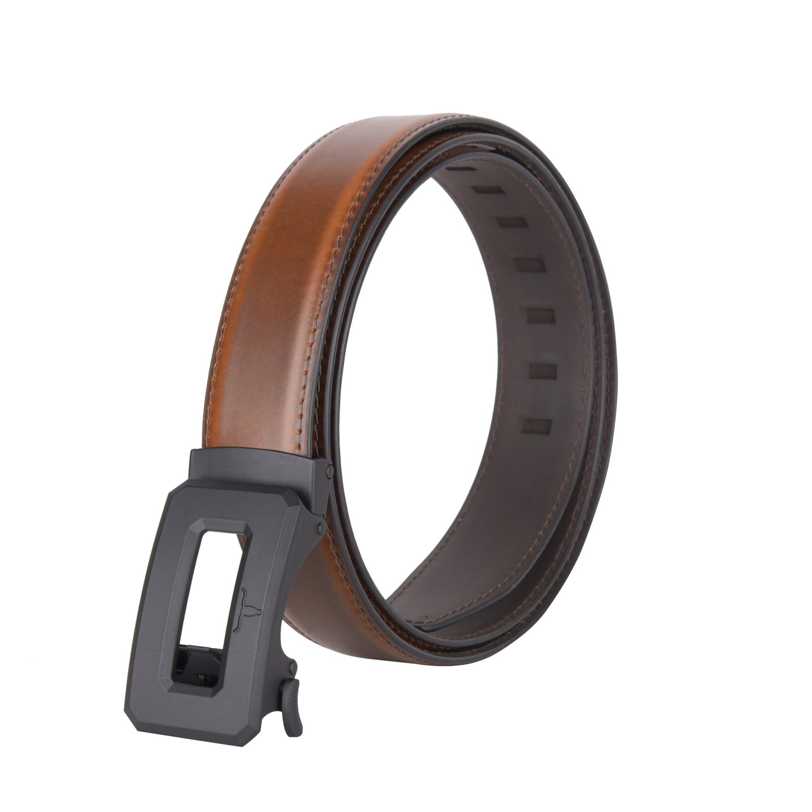 IndiFash Dylan Formal Leather Belt for Men - Brown