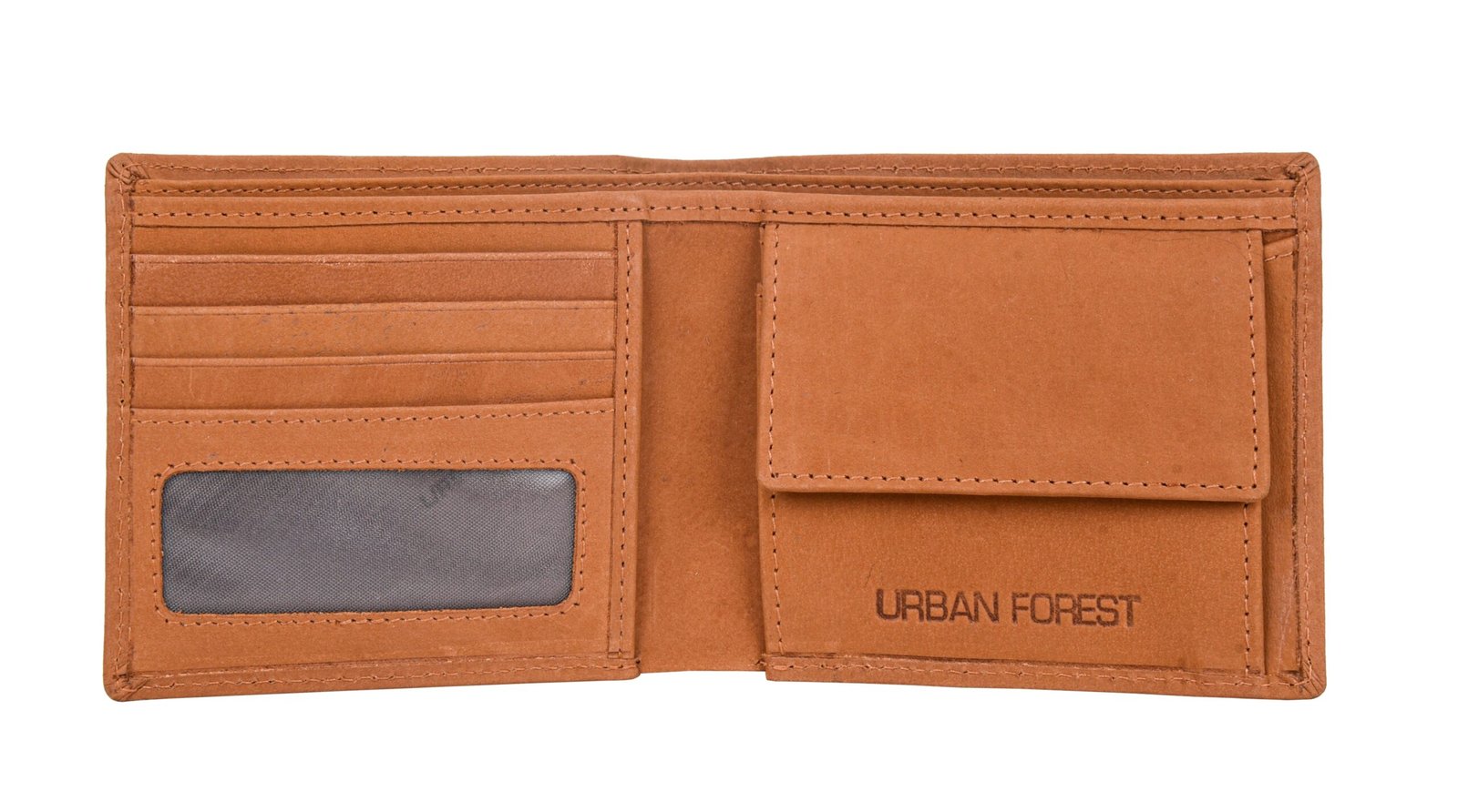 IndiFash Murphy Vintage Leather Wallet, Casual Leather Belt & Leather Keychain Combo Gift Set for Men - Vintage Cognac 4