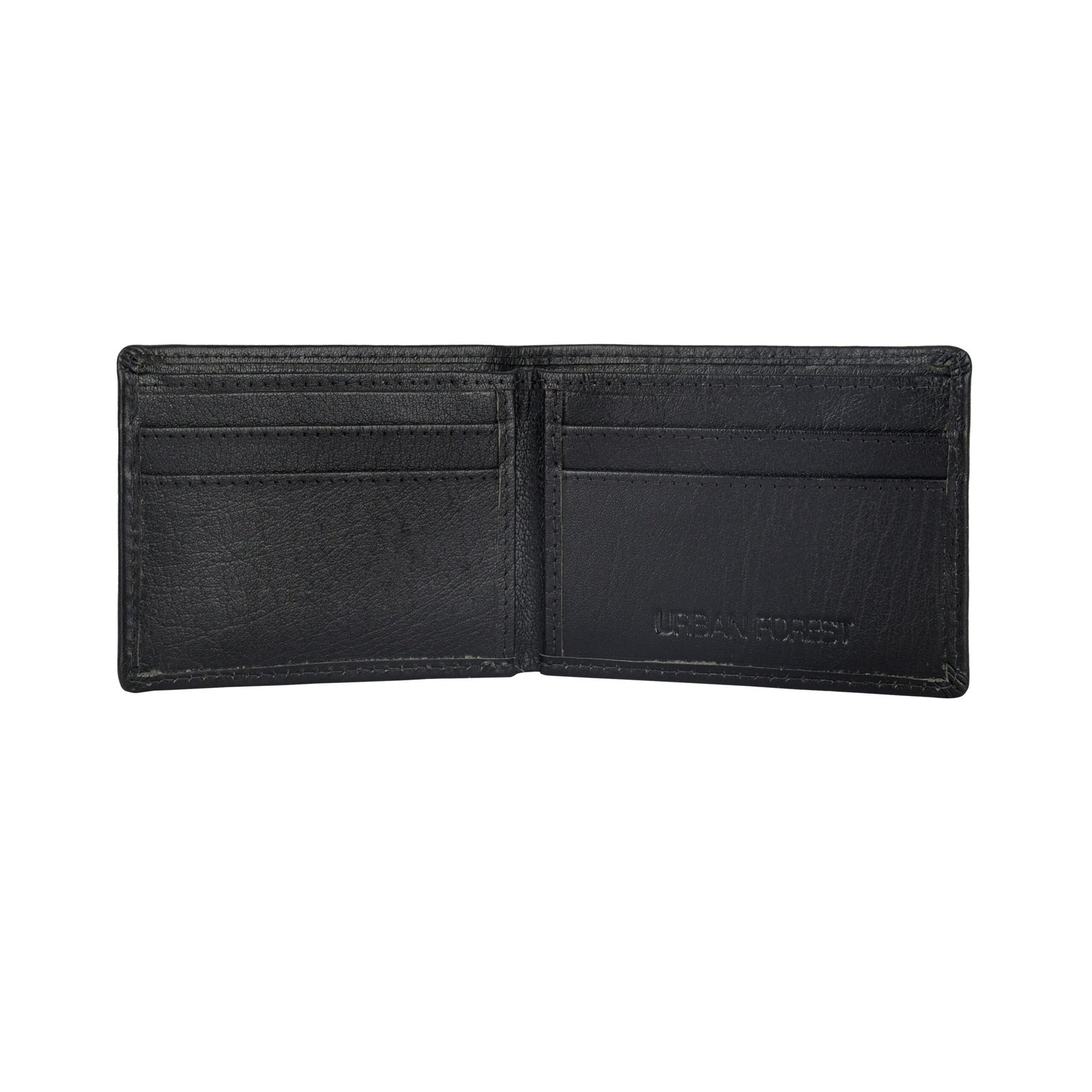 IndiFash Fred Leather Wallet for Men - Aniline Black 3
