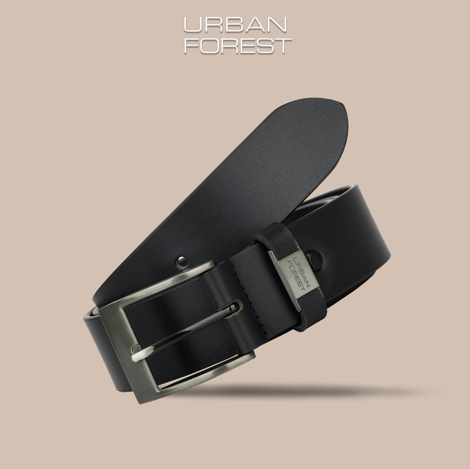 IndiFash Eden Casual Leather Belt for Men - Brown 3