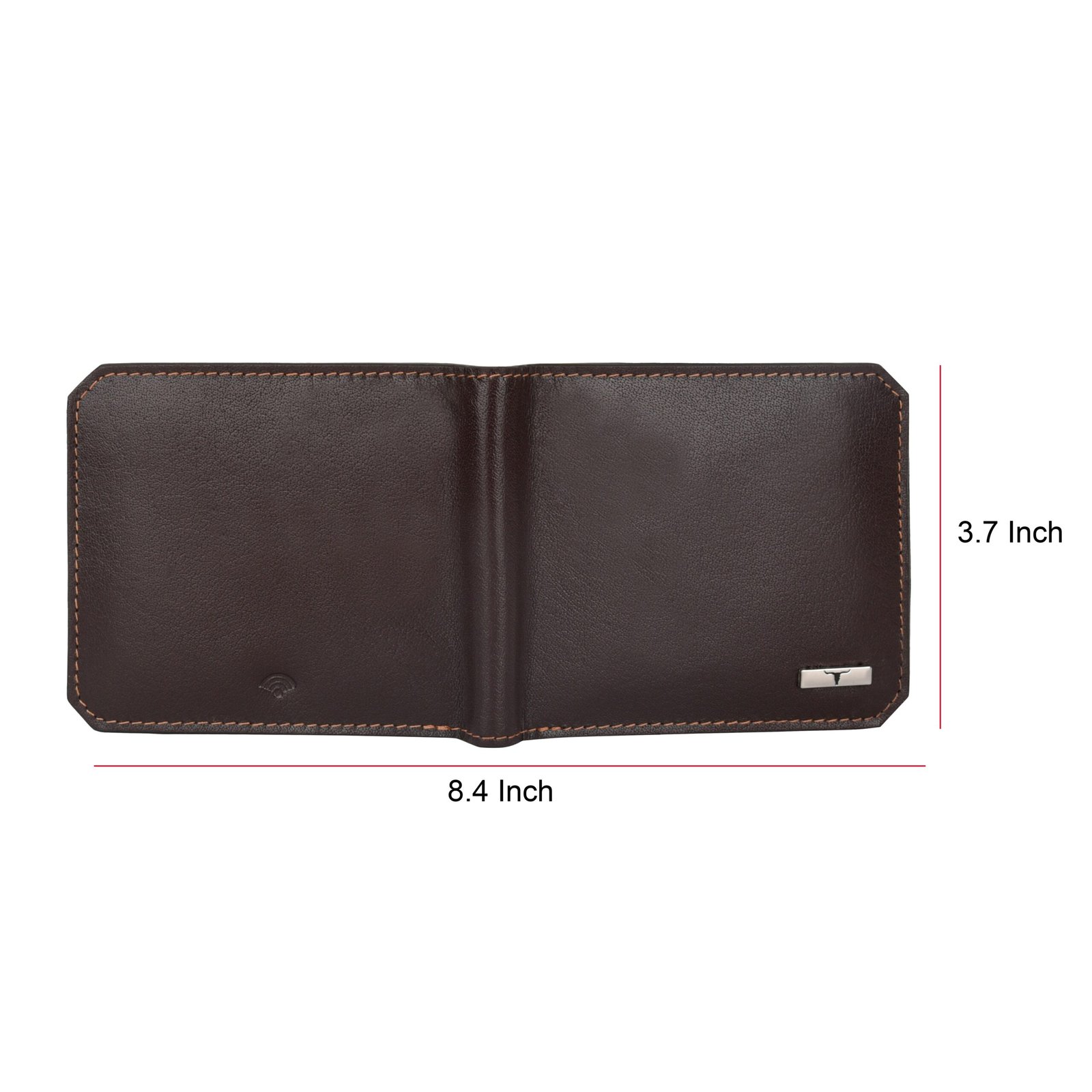 IndiFash Tyson Leather Wallet for Men - Brown/Cognac 4