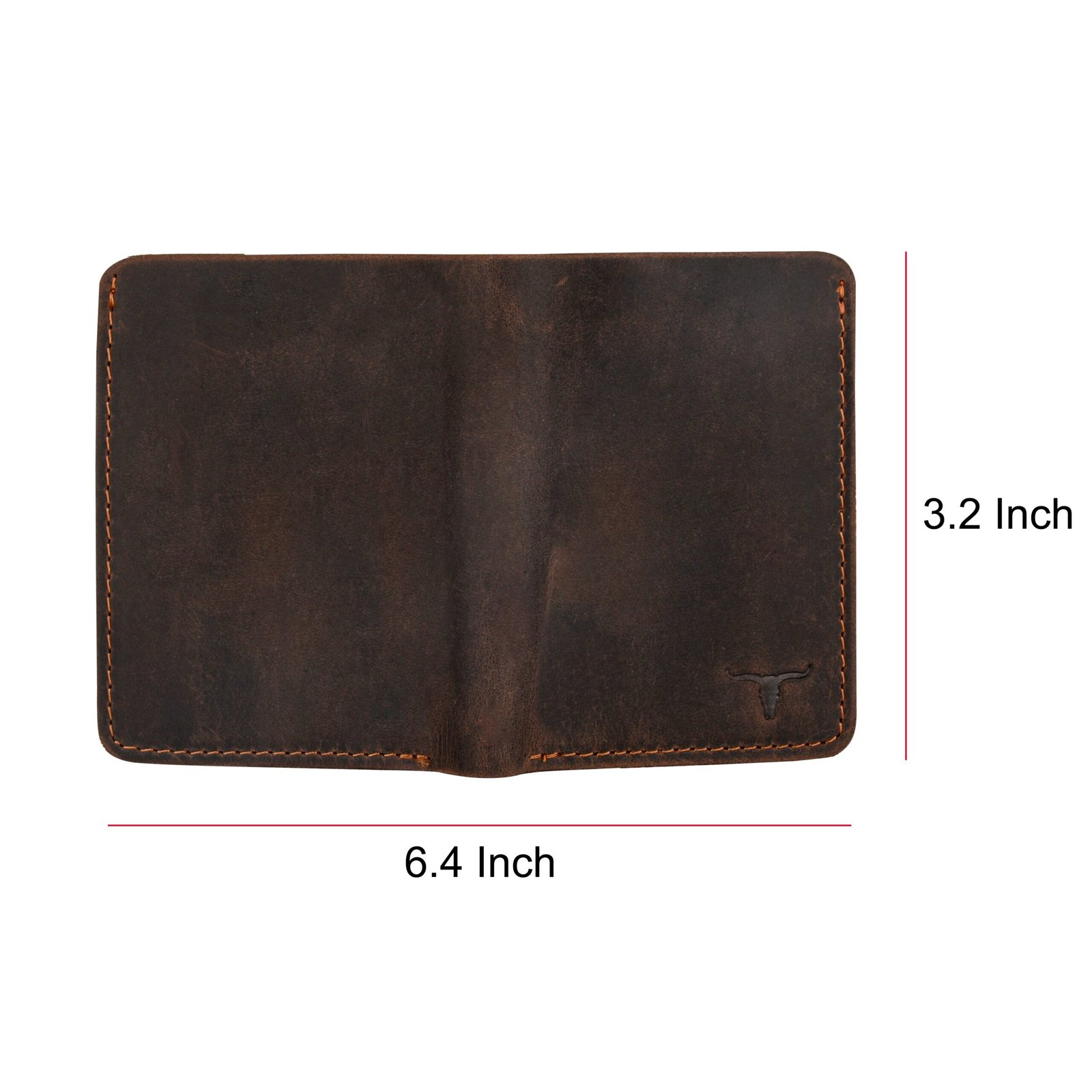 IndiFash Joe Leather Wallet for Men - Vintage Brown 4