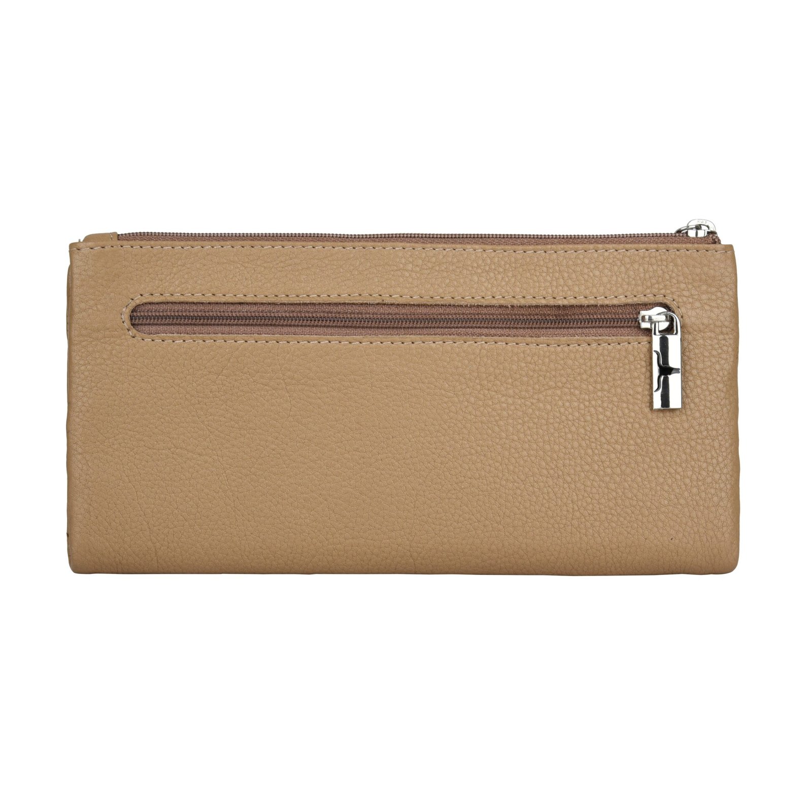 IndiFash Fiona Leather Wallet for Women - Beige 4