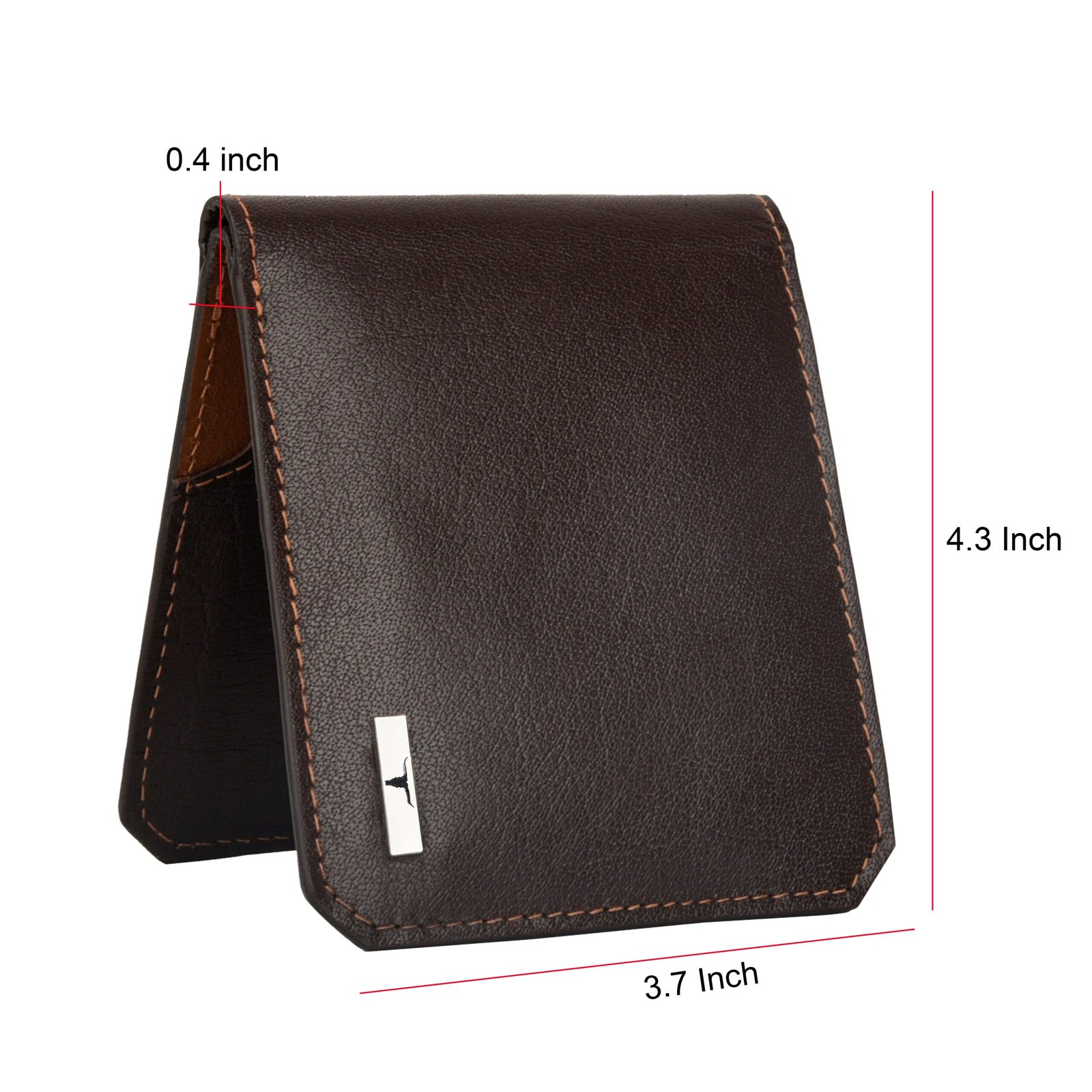 IndiFash Tyson Leather Wallet for Men - Brown/Cognac 5