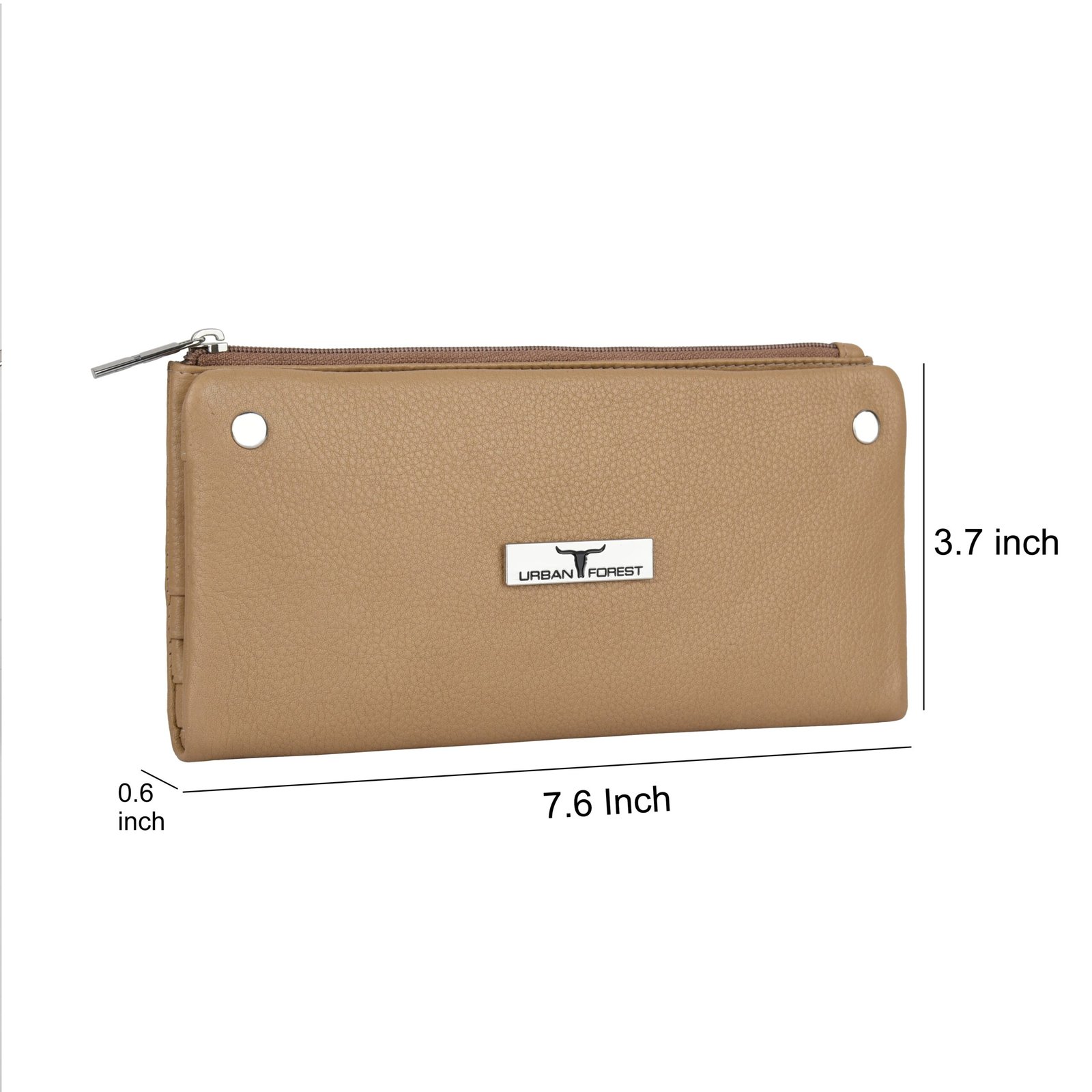 IndiFash Fiona Leather Wallet for Women - Beige 5