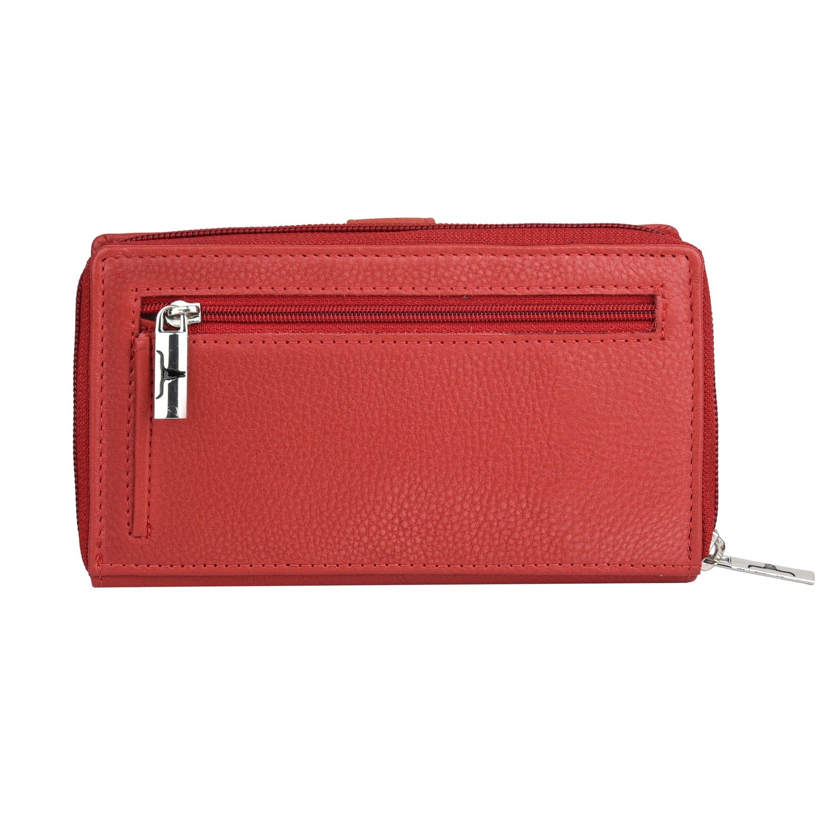 IndiFash Stella Leather Wallet for Women - Red 4