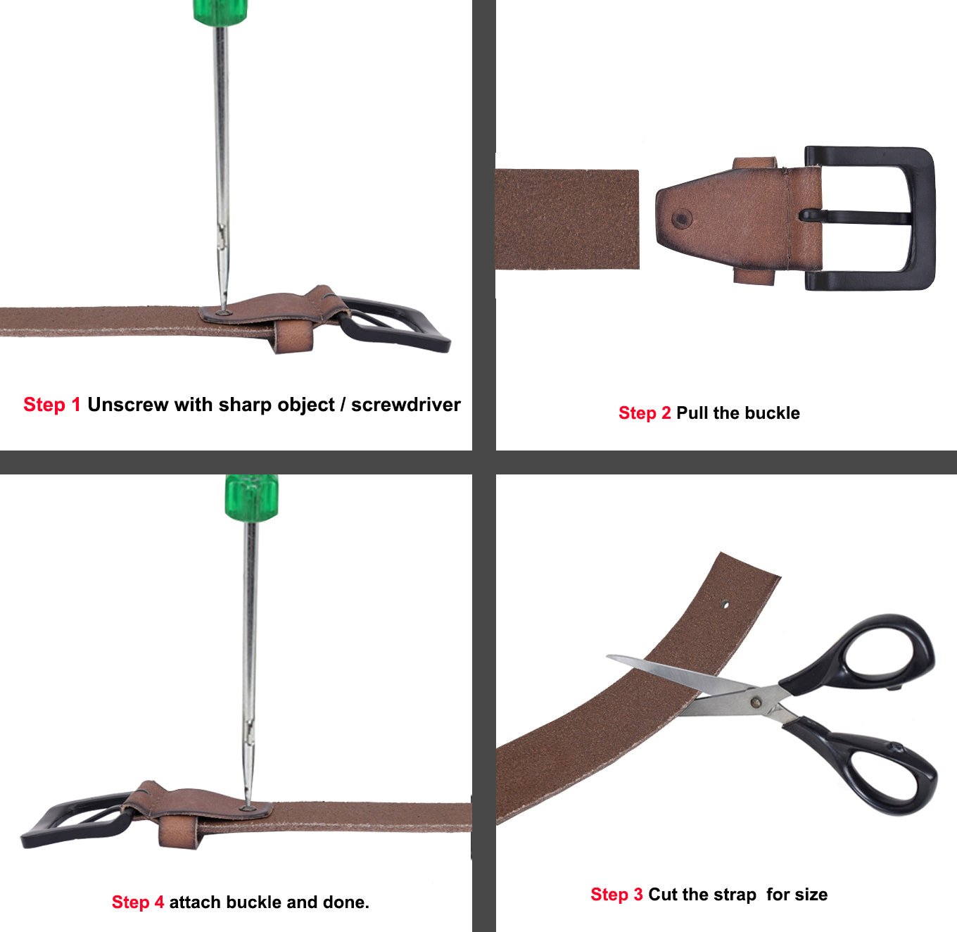 IndiFash Marco Casual Leather Belt for Men 5