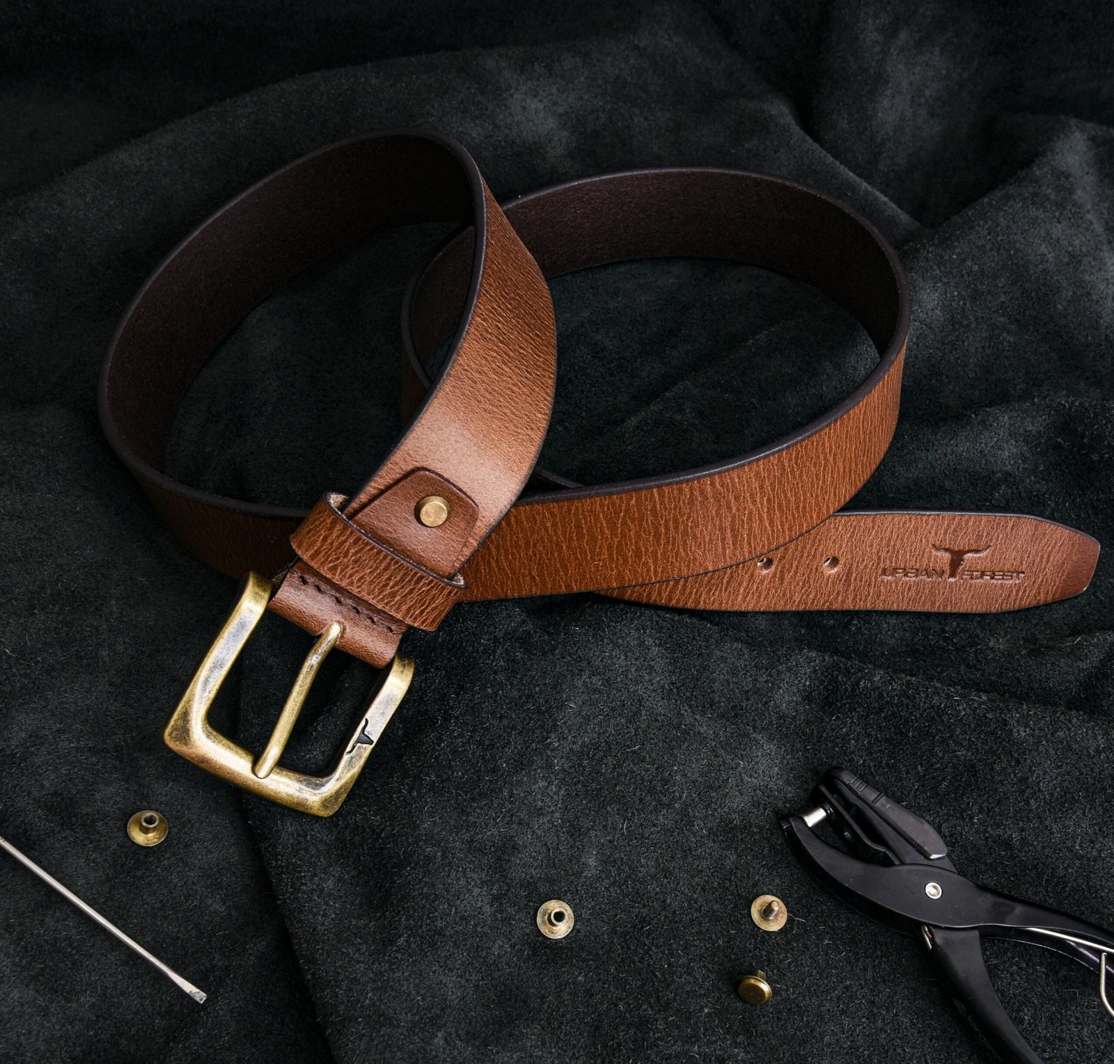 IndiFash Casual Leather Belt for Men - 8022