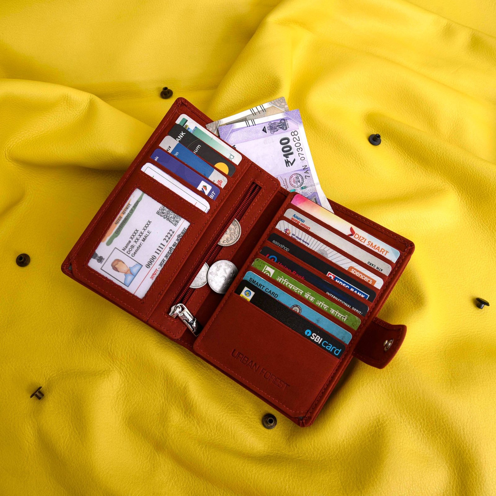 IndiFash Celia Leather Wallet for Women 3