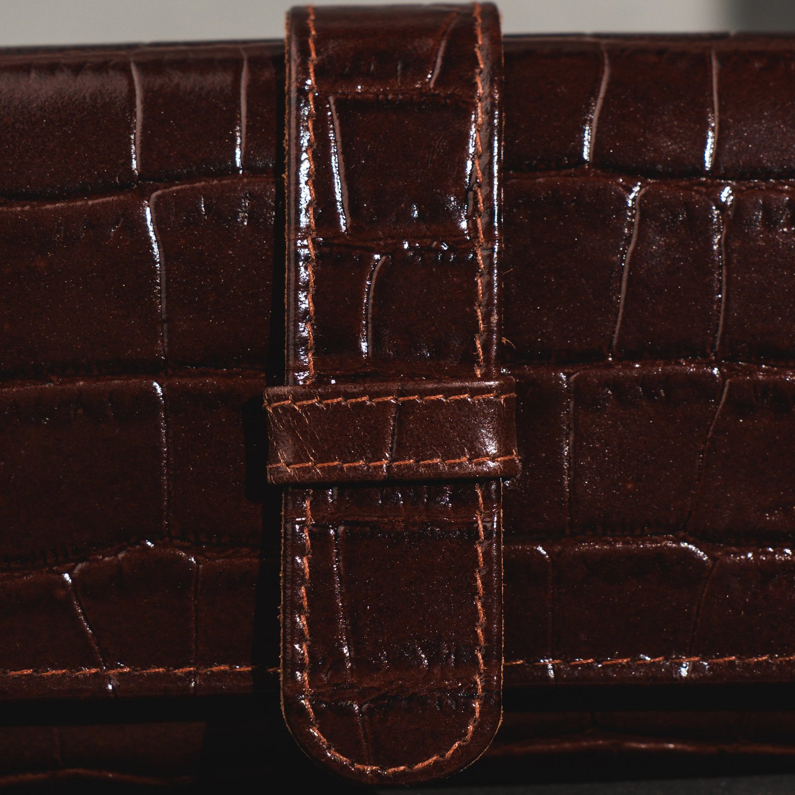 IndiFash Danny Leather Wallet for Women - Blue/Mint Green 5