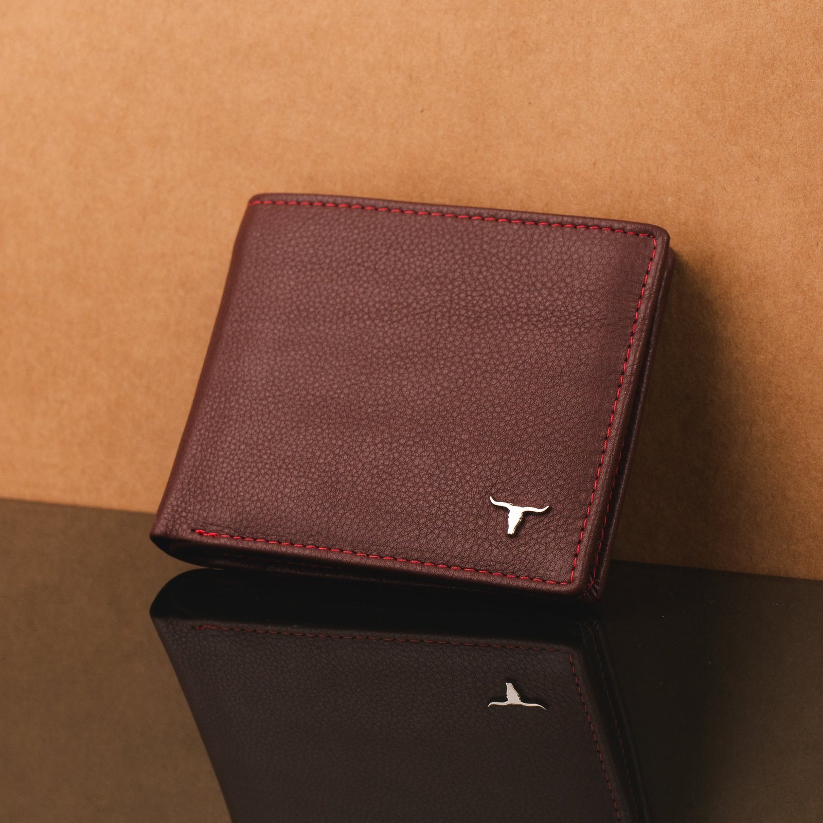 IndiFash Charlie Leather Wallet for Men - Brown