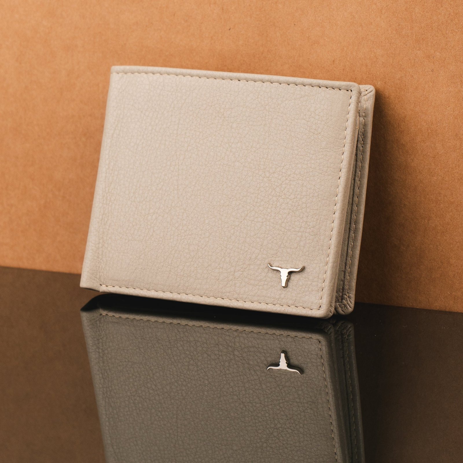 IndiFash Charlie Leather Wallet for Men - Sand