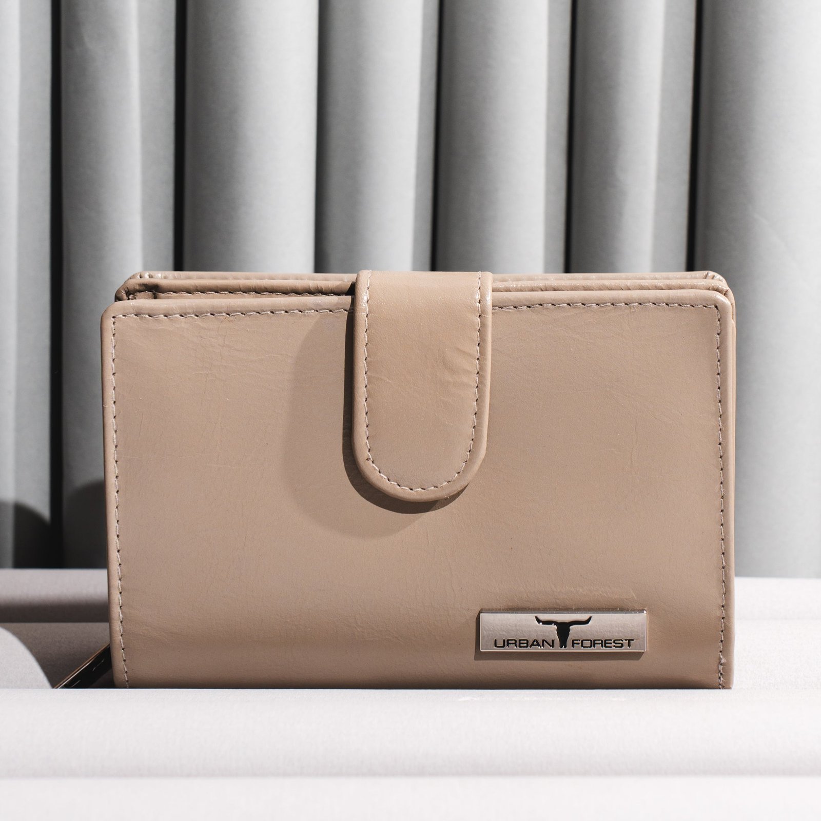 IndiFash Tina Leather Wallet for Women - Du Rose